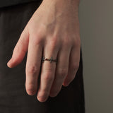 Cross Band Ring