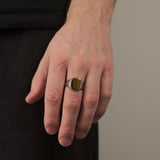 Tigers Eye Signet