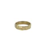 Hammered Slim Ring