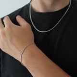 3MM Cuban Bracelet
