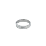 Hammered Slim Ring