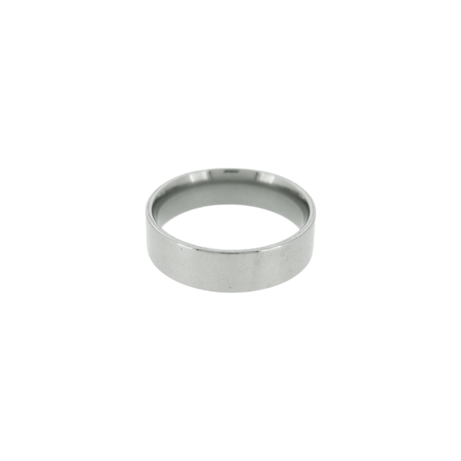 metal silver ring for male 