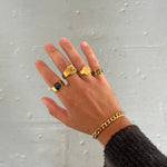 gold signet rings for men 